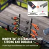 A trailer with a rack holding several weed trimmers. Produktbild-Vorschau