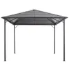 vidaXL Gartenpavillon mit Dach Aluminium 3×3 m Anthrazit Produktbild-Vorschau 1