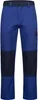 A pair of blue work pants with dark blue accents. Produktbild-Vorschau