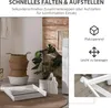 HOMCOM Wäscheständer faltbar 8-stufiger Trockenständer Produktbild-Vorschau 5