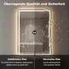 COSTWAY Badspiegel mit LED Beleuchtung, Badezimmerspiegel Produktbild-Vorschau 5
