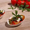 Papstar Fingerfood Zuckerrohr Schale pure in der Form Egg Produktbild-Vorschau 2