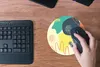 MuchoWow® Mauspad Mousepad Sommer - Formen - Farben - Produktbild-Vorschau 4