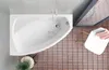 ECOLAM Badewanne Eckbadewanne Eckwanne Wanne Acryl Produktbild-Vorschau 2