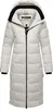 Marikoo Damen Wintermantel warm gefütterte Steppjacke mit Produktbild-Vorschau 1