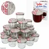 100 pots 230 ml To 82 bois cœur rouge avec couvercle et Voir les images du produit 1