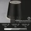 Lampada da tavolo a LED a batteria Lampada da tavolo Anteprima dell’immagine prodotto 3