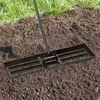 COSTWAY Kovové hrábě na vyrovnávání trávníku, hrábě na Náhled obrázku produktu 2