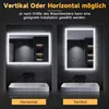 SONNI LED Badezimmerspiegel 100×60cm Kosmetik spiegel Produktbild-Vorschau 2