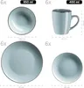 Kombiservice, Steinzeug Kombiservice, Steinzeug METALLIC Produktbild-Vorschau 2
