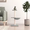 vidaXL Graffiatoio in sisal Grigio chiaro 72 cm Anteprima dell’immagine prodotto 2