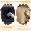 COSTWAY Arbre à chat petit, arbre à chat en bois, arbre à Voir les images du produit 7