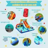 MODFU Dětský skákací hrad se skluzavkou Vodní park s Náhled obrázku produktu 6