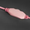 A close-up of a pink volume control on a cable. Produktbild-Vorschau