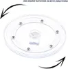 Acryl Lazy Susan Drehteller 17,5 cm Kunststoff Lager Produktbild-Vorschau 2