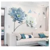 Wandaufkleber Lotus Blume Schmetterling, 1 Stück, 3D Produktbild-Vorschau 5