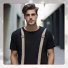 Beige elastische Herren-Hosenträger, stark für elegante Produktbild-Vorschau 8