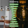 LUMILED 6 Stück LED Filament Leuchtmittel E27 G125 6W Produktbild-Vorschau 5