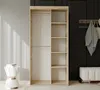 Armoire à portes coulissantes Armoire LUNA 100 cm avec Voir les images du produit 2