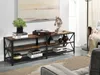 Televizní stolek RTV 160 cm hnědý LOFT Náhled obrázku produktu 10