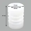 A white rubber seal with dimensions indicated by measurement lines and text. Anteprima dell’immagine prodotto