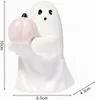 2 Stück Halloween Deko Geister Figuren mit Fledermaus Produktbild-Vorschau 3