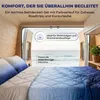 Sleep Comfy Sommerbettdecke 135x200 cm Blau mit Kissenbezug Produktbild-Vorschau 3