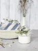 Assiette plate Wilmax en porcelaine, 25,5 cm, blanche Voir les images du produit 5