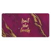 MuchoWow® Mauspad Mousepad Wunderschön - Gold - Rosa - Produktbild-Vorschau 1