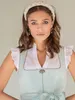 MarJo Dirndlbluse "Kemmern" Flügelarm | Weiß Größe: 38 Produktbild-Vorschau 10