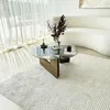 Skye Decor, Mia - Walnoot, Transparant, Salontafel, Productafbeelding-voorbeeld 2