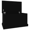 vidaXL Truhla černá 70x40x38 cm Dřevěný materiál Náhled obrázku produktu 1