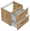 Stamar Waschtisch mit Unterschrank 50 cm Gold Eiche Hängend Produktbild-Vorschau 5