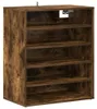 vidaXL Botník kouřový dub 60x35x70 cm odvozený výrobek ze Náhled obrázku produktu 5