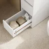 SoBuy meuble rangement WC meuble étroit Blanc Scandinave Voir les images du produit 11