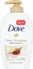 A bottle of Dove Purely Pampering Beauty Cream Wash with Shea Butter and Warm Vanilla. Náhled obrázku produktu