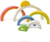 Tender Leaf Holzpuzzle Regenbogen Tunnel buntes Produktbild-Vorschau 3