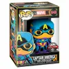 Figurine Funko POP Marvel 648 Captain America blacklight Voir les images du produit 1