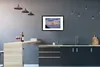MuchoWow® MuchoWow® Gerahmtes Poster Sonnenuntergang über Produktbild-Vorschau 2