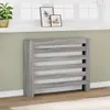 vidaXL Obložení radiátorů Grey Sonoma 104x20x82 cm Materiál Náhled obrázku produktu 2
