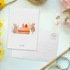 Mr. & Mrs. Panda Postkarte 40. Geburtstag Mäuse Kuchen - Produktbild-Vorschau 3