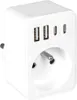 Vayox VA0375 Zásuvkový adaptér 1 přihrádka + 2x USB-A + 2x Náhled obrázku produktu 7