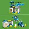 LEGO DUPLO Rescue Posterunek policji i helikopter, zabawka Podgląd zdjęcia produktu 4