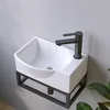 AQUABATOA Asymmetrische Waschbecken 40.5 x 28 x 12 Produktbild-Vorschau 1
