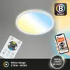 LED Panel dimmbar Smart WiFi Bluetooth CCT 18W weiß Produktbild-Vorschau 2