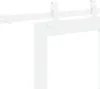 Desgin Schiebetür mit Zubehör-Set Weiß 93x211 cm Massivholz Produktbild-Vorschau 8
