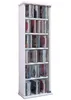 Holz CD DVD Stand Regal Vetro Glastür Produktbild-Vorschau 1