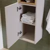 Waschtisch und Hängesäule 80cm Riva mit 2 Schubladen, Produktbild-Vorschau 9