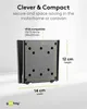Goobay 74414 Supporto a parete per TV di base Caravan FIXED Anteprima dell’immagine prodotto 4