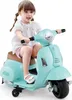 COSTWAY detská elektrická motorka, Vespa 6V motorka s LED Náhľad obrázku produktu 1
